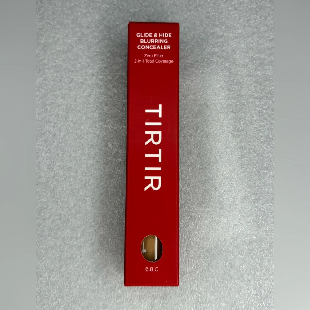 TIRTIR Glide and‎ Hide Blurring Concealer Long Lasting Wear #6.8 C Make Up